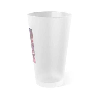 PHANTOM OF THE MALL 1989 Movie Poster - Frosted Pint Glass 16oz - Go Mug Yourself