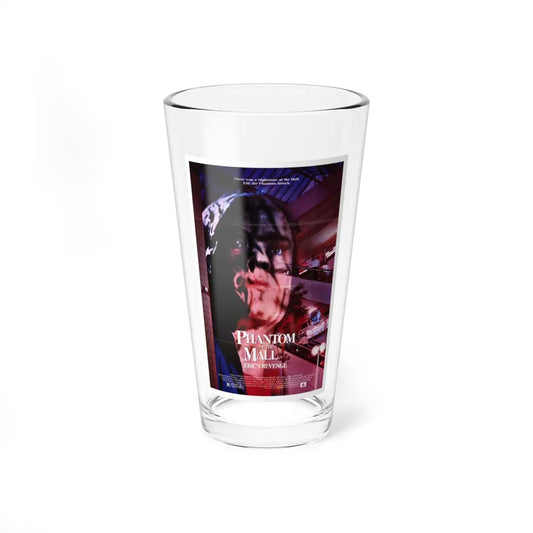 PHANTOM OF THE MALL 1989 Movie Poster - Pint Glass 16oz-16oz-Go Mug Yourself