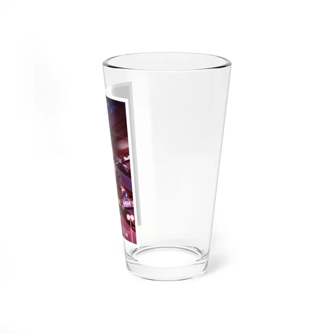 PHANTOM OF THE MALL 1989 Movie Poster - Pint Glass 16oz - Go Mug Yourself