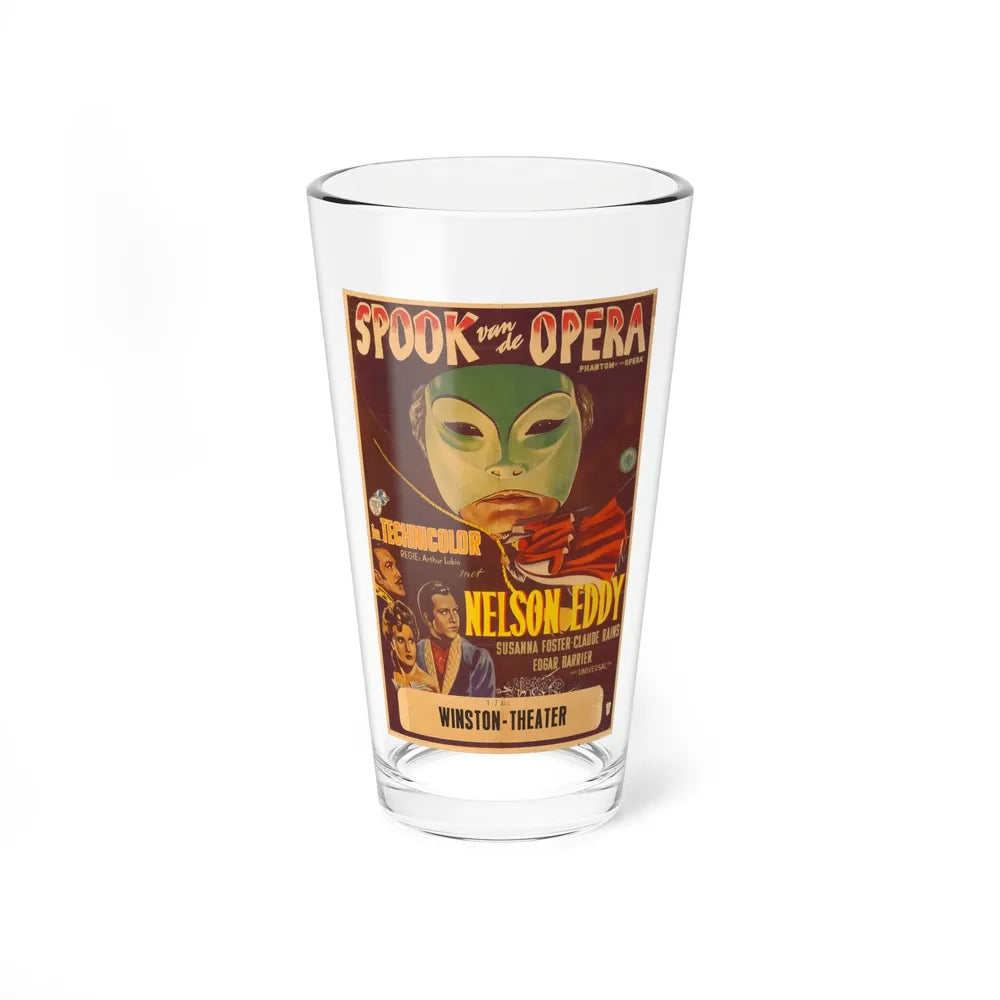 PHANTOM OF THE OPERA (DUTCH) 1943 Movie Poster - Pint Glass 16oz-16oz-Go Mug Yourself