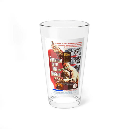 PHANTOM OF THE RUE MORGUE 1954 Movie Poster - Pint Glass 16oz 16oz - Go Mug Yourself