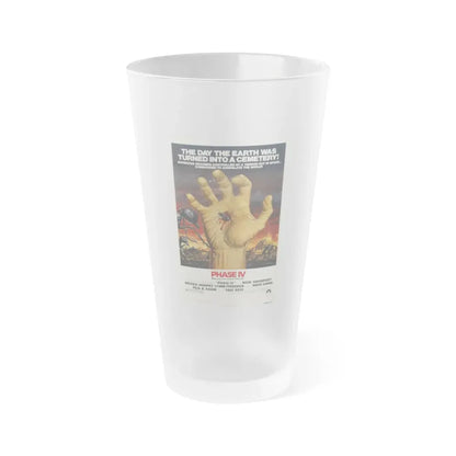 PHASE IV 1974 Movie Poster - Frosted Pint Glass 16oz 16oz Frosted - Go Mug Yourself