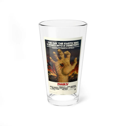 PHASE IV 1974 Movie Poster - Pint Glass 16oz-16oz-Go Mug Yourself