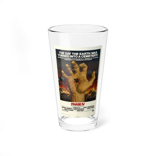 PHASE IV 1974 Movie Poster - Pint Glass 16oz 16oz - Go Mug Yourself