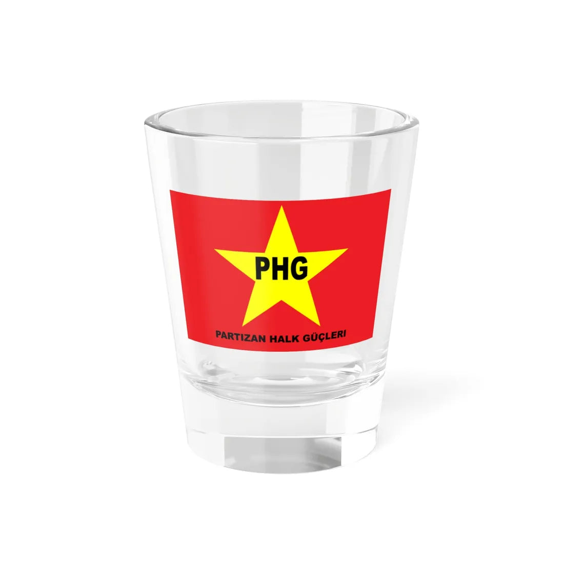 PHG-FLAG (Turkey) Shot Glass 1.5oz 1.5oz - Go Mug Yourself