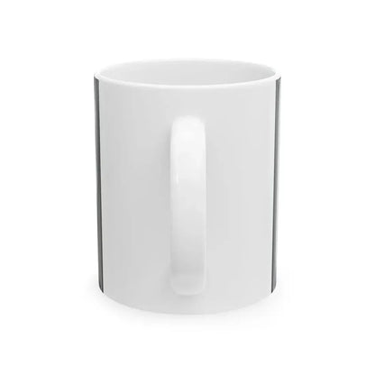 PHI flag on television (Philippines) White Coffee Mug - Go Mug Yourself