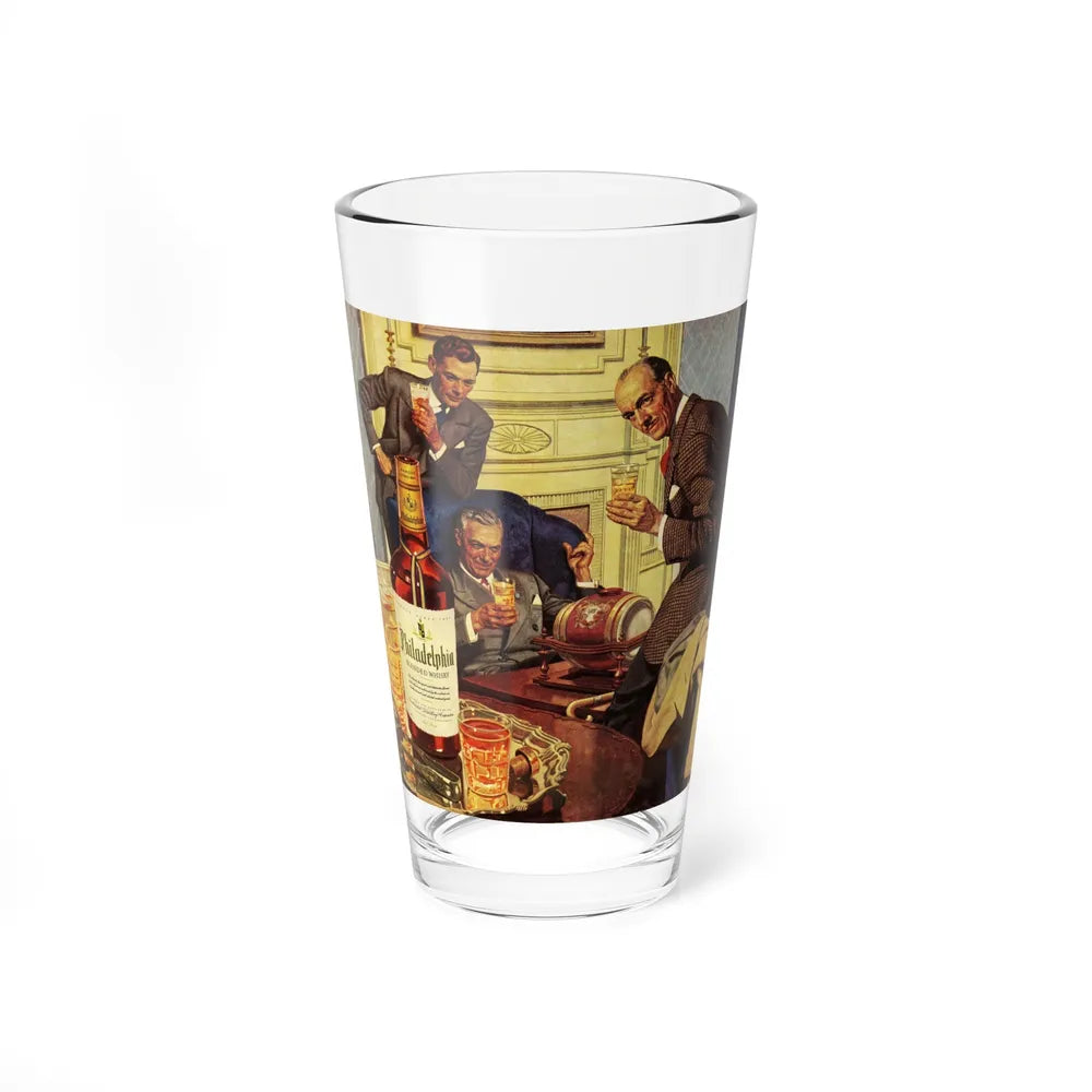 Philadelphia Whisky adv, 1943 (Magazine Illustration) Pint Glass 16oz-16oz-Go Mug Yourself