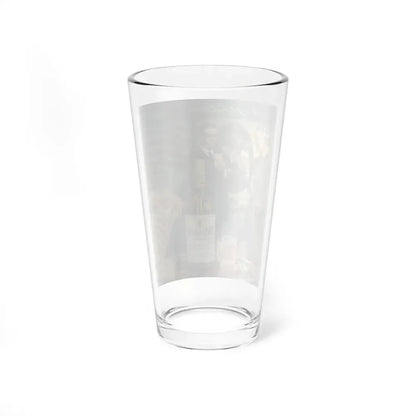 Philadelphia Whisky adv, Liberty, September 18, 1943 (Magazine Illustration) Pint Glass 16oz - Go Mug Yourself