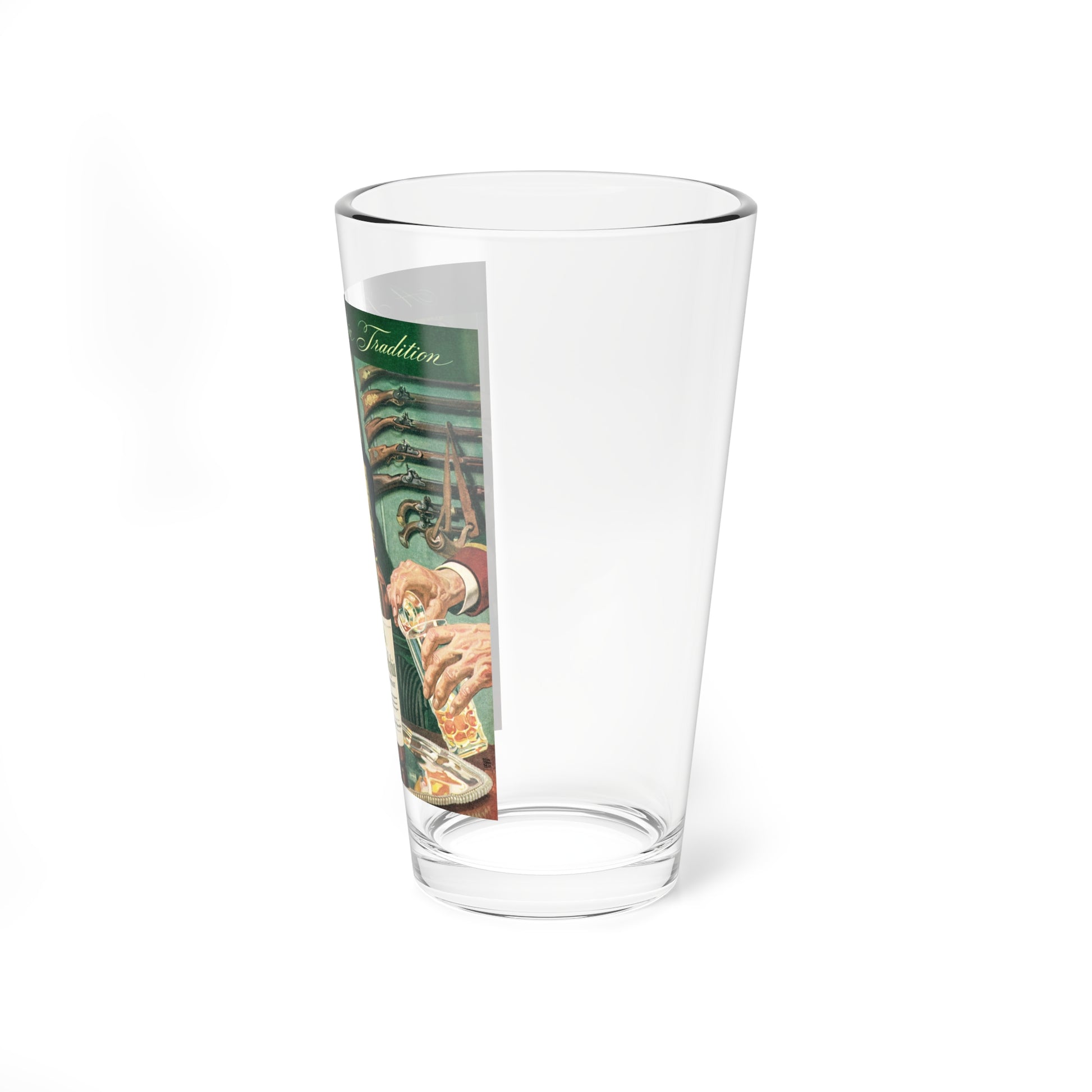 Philadelphia Whisky adv, Liberty, September 18, 1943 (Magazine Illustration) Pint Glass 16oz-Go Mug Yourself