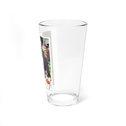 Philip Morris ad, This Week, April 15, 1956 (Magazine Illustration) Pint Glass 16oz - Go Mug Yourself