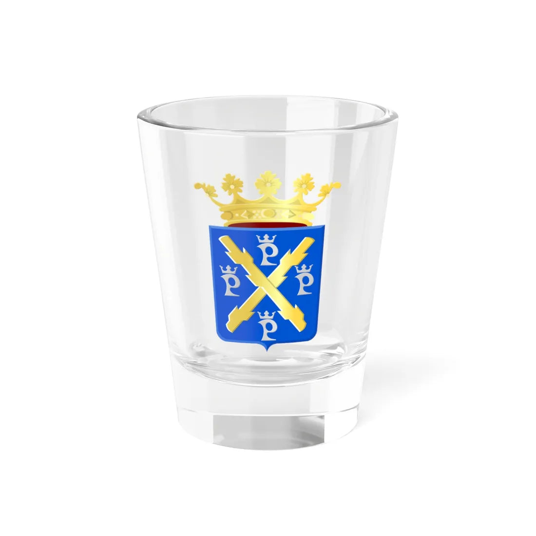 Philippe wapen (Belgium) (Coat of Arms) Shot Glass 1.5oz 1.5oz - Go Mug Yourself