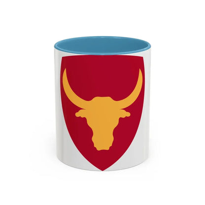 Philippine Combat Headquarters (U.S. Army) Accent Coffee Mug 11oz Light Blue - Go Mug Yourself