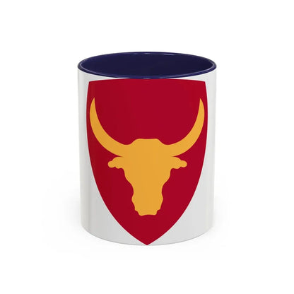 Philippine Combat Headquarters (U.S. Army) Accent Coffee Mug 11oz Navy - Go Mug Yourself