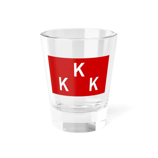 Philippine revolution flag triangle K (Philippines) Shot Glass 1.5oz 1.5oz - Go Mug Yourself