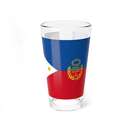 Philippines Aguinaldo flag obverse (Philippines) Pint Glass 16oz 16oz - Go Mug Yourself
