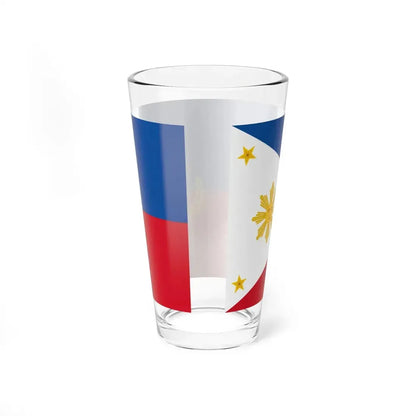 Philippines Aguinaldo flag obverse (Philippines) Pint Glass 16oz - Go Mug Yourself