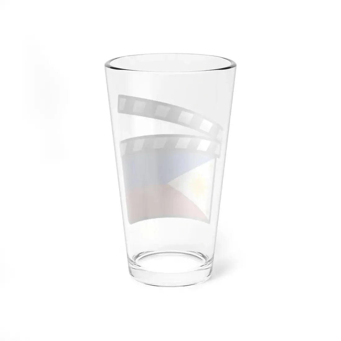 Philippines film clapperboard (Philippines) Pint Glass 16oz - Go Mug Yourself