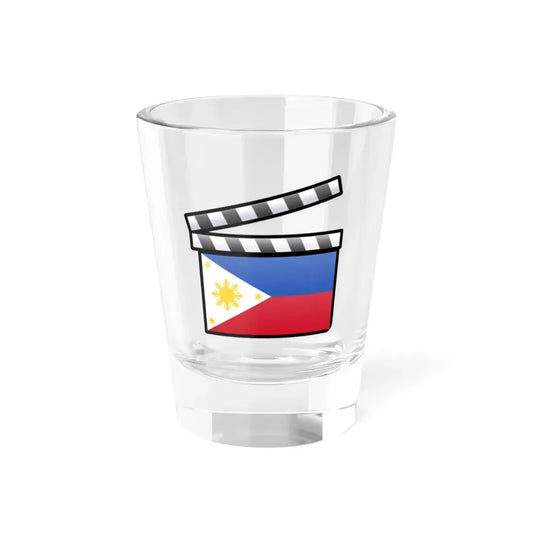 Philippines film clapperboard (Philippines) Shot Glass 1.5oz 1.5oz - Go Mug Yourself
