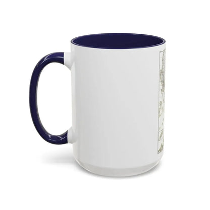 Philippines, The 1 & 2 (1902) (Map) Accent Coffee Mug - Go Mug Yourself