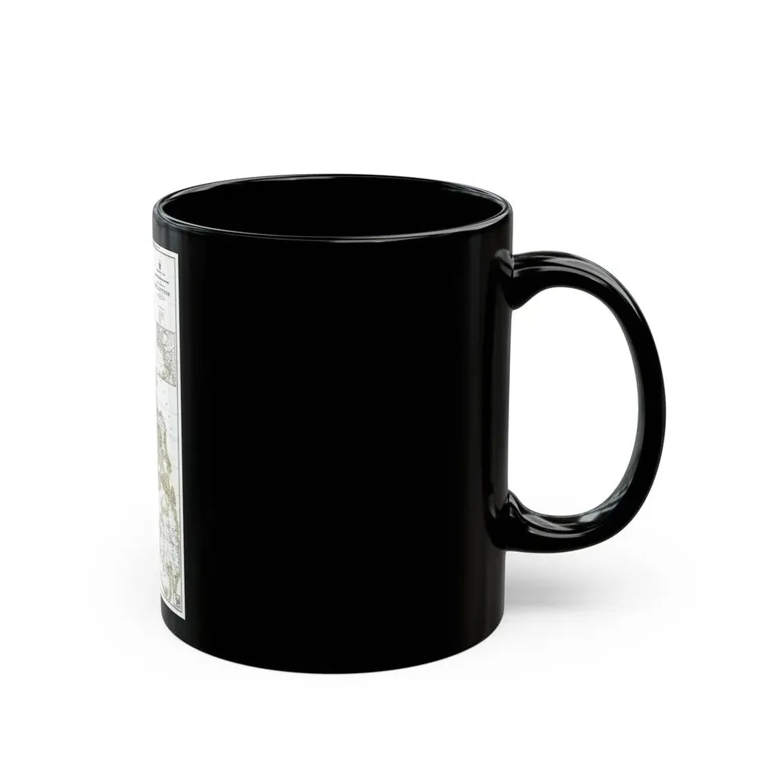 Philippines, The 1 & 2 (1902) (Map) Black Coffee Mug - Go Mug Yourself
