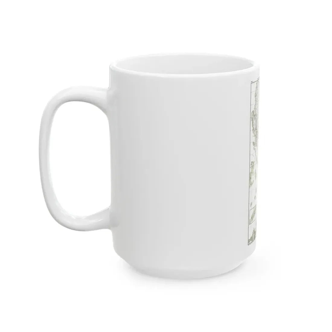 Philippines, The 1 & 2 (1902) (Map) White Coffee Mug - Go Mug Yourself