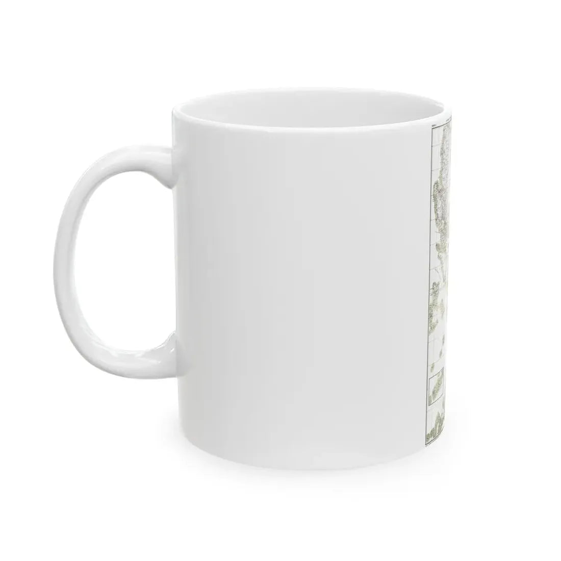 Philippines, The 1 & 2 (1902) (Map) White Coffee Mug - Go Mug Yourself