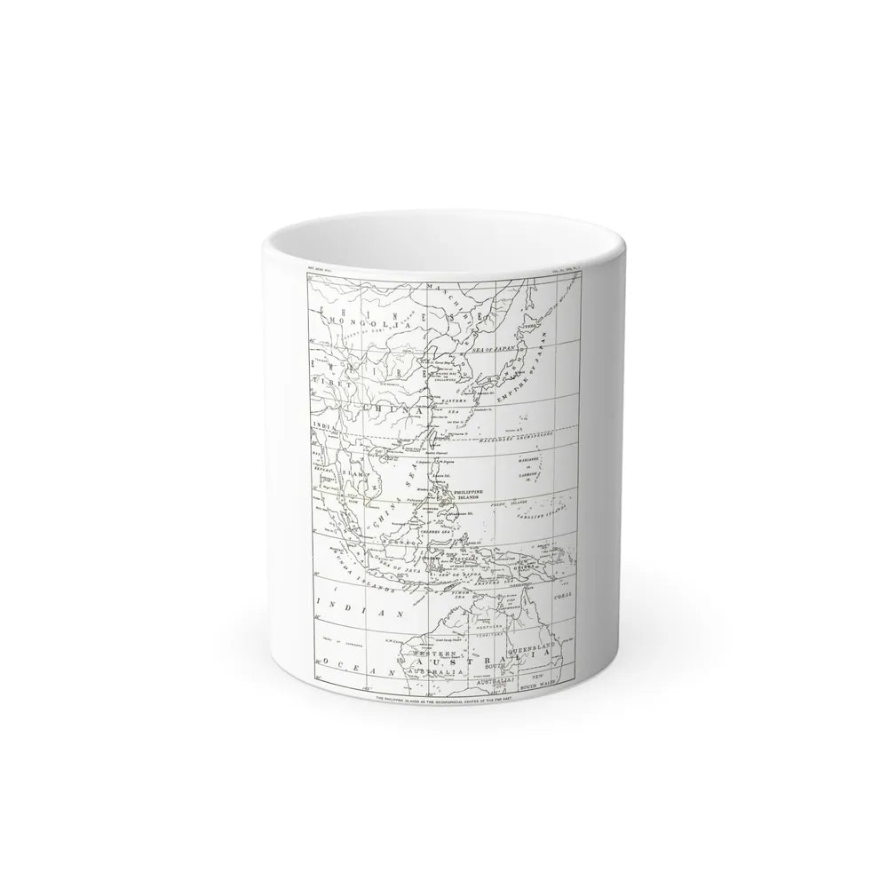 Philippines, The (1900) (Map) Color Changing Mug 11oz-11oz-Go Mug Yourself