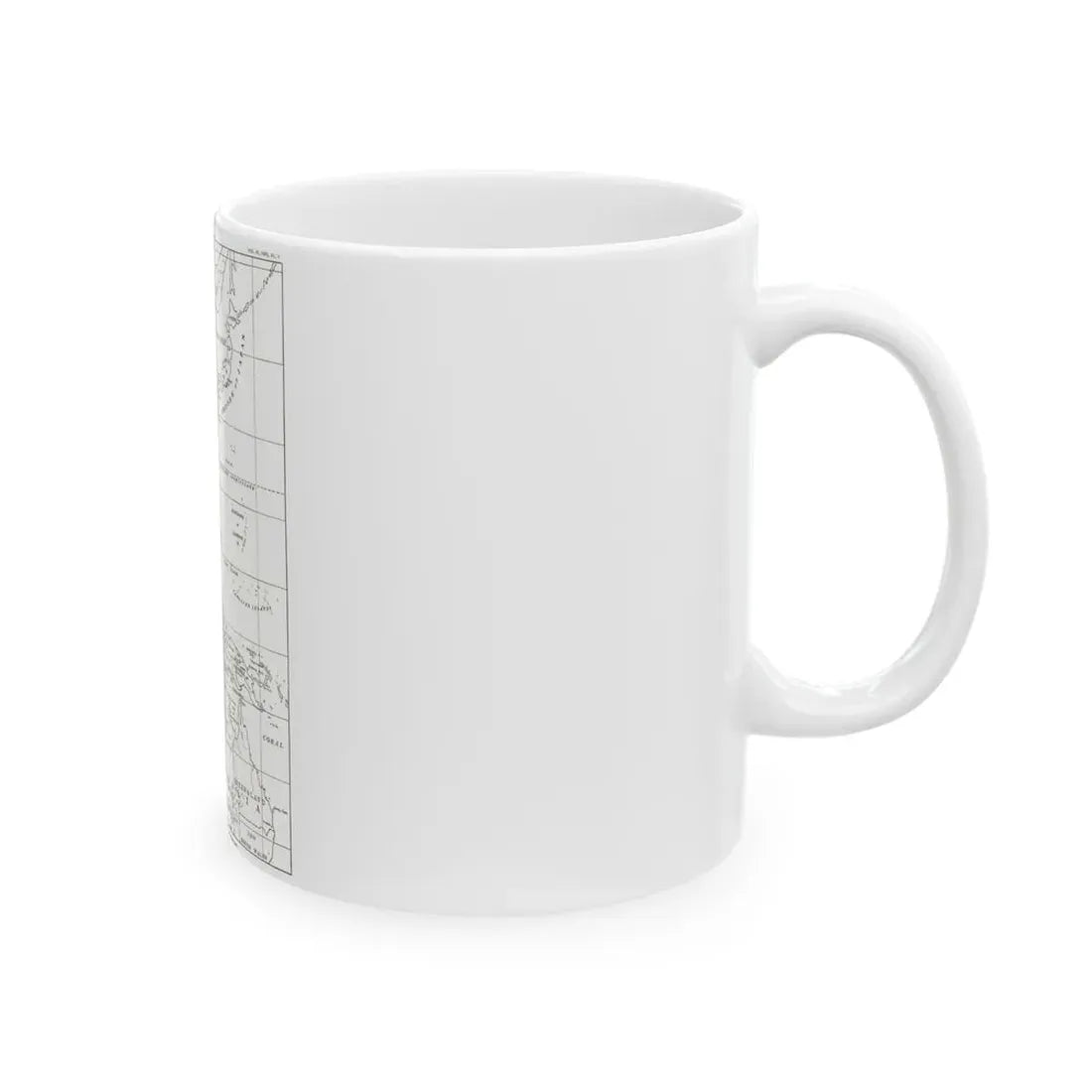 Philippines, The (1900) (Map) White Coffee Mug - Go Mug Yourself