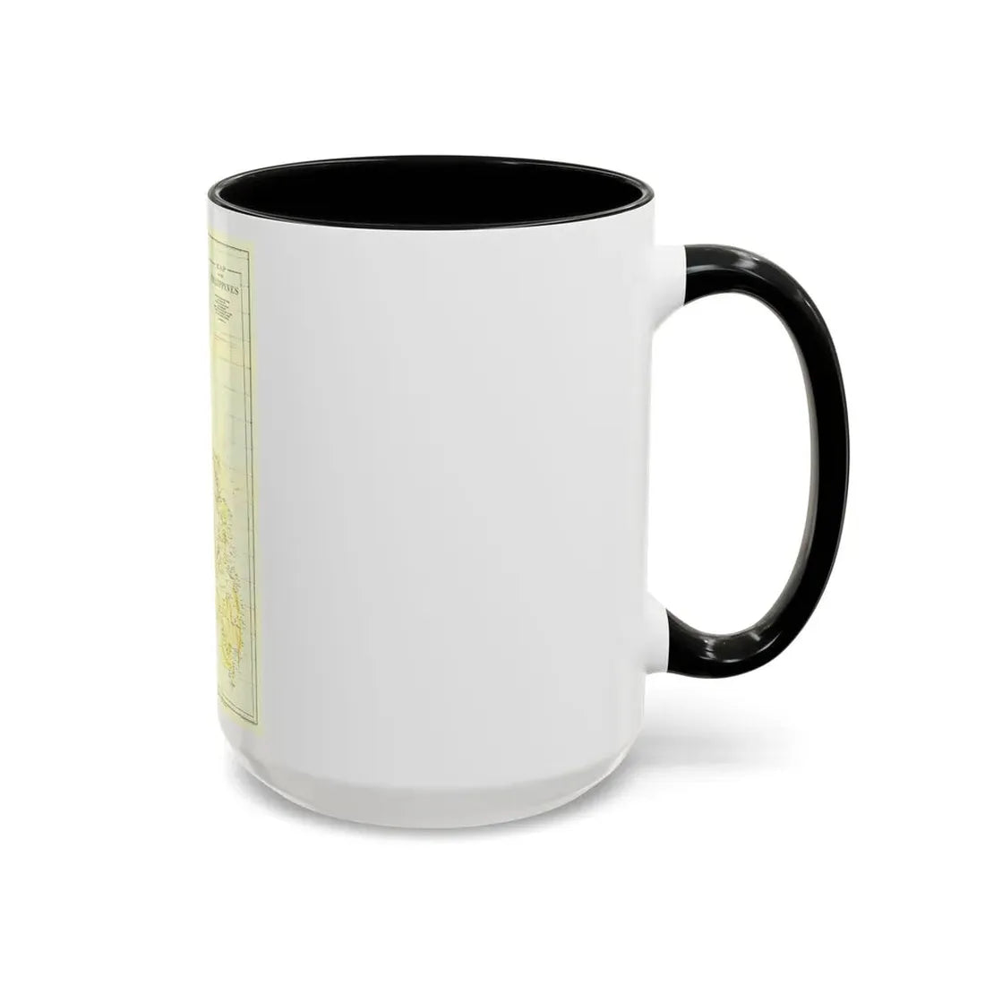 Philippines, The (1905) (Map) Accent Coffee Mug - Go Mug Yourself