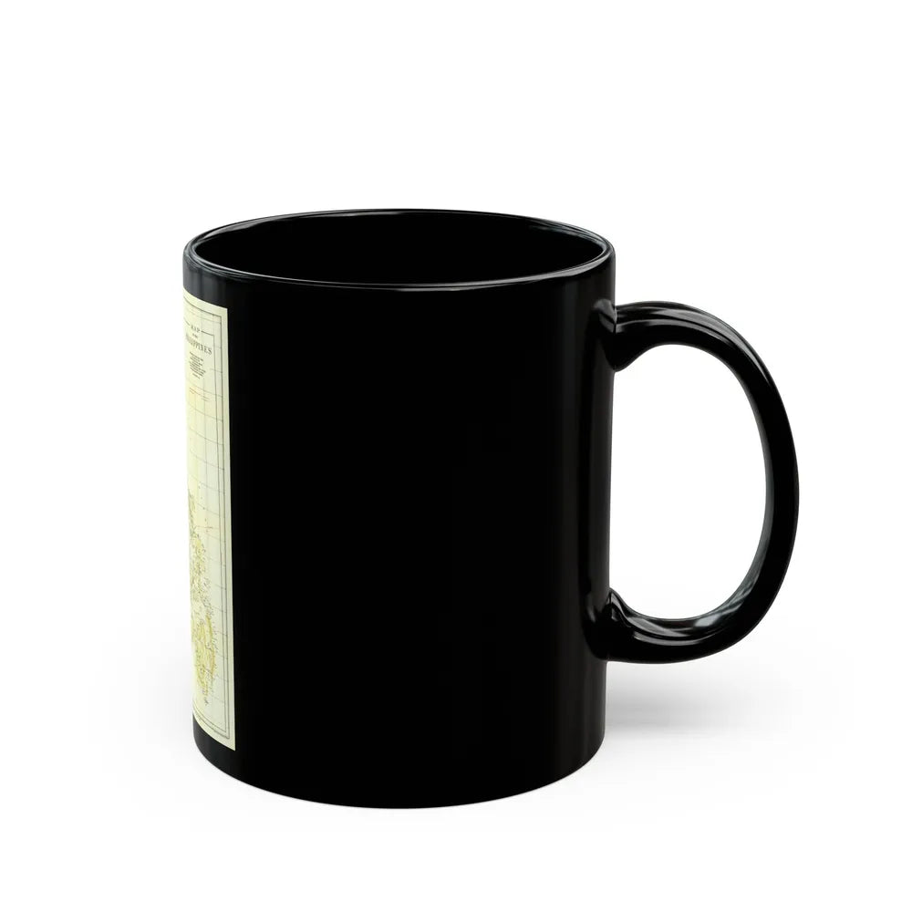 Philippines, The (1905) (Map) Black Coffee Mug-Go Mug Yourself