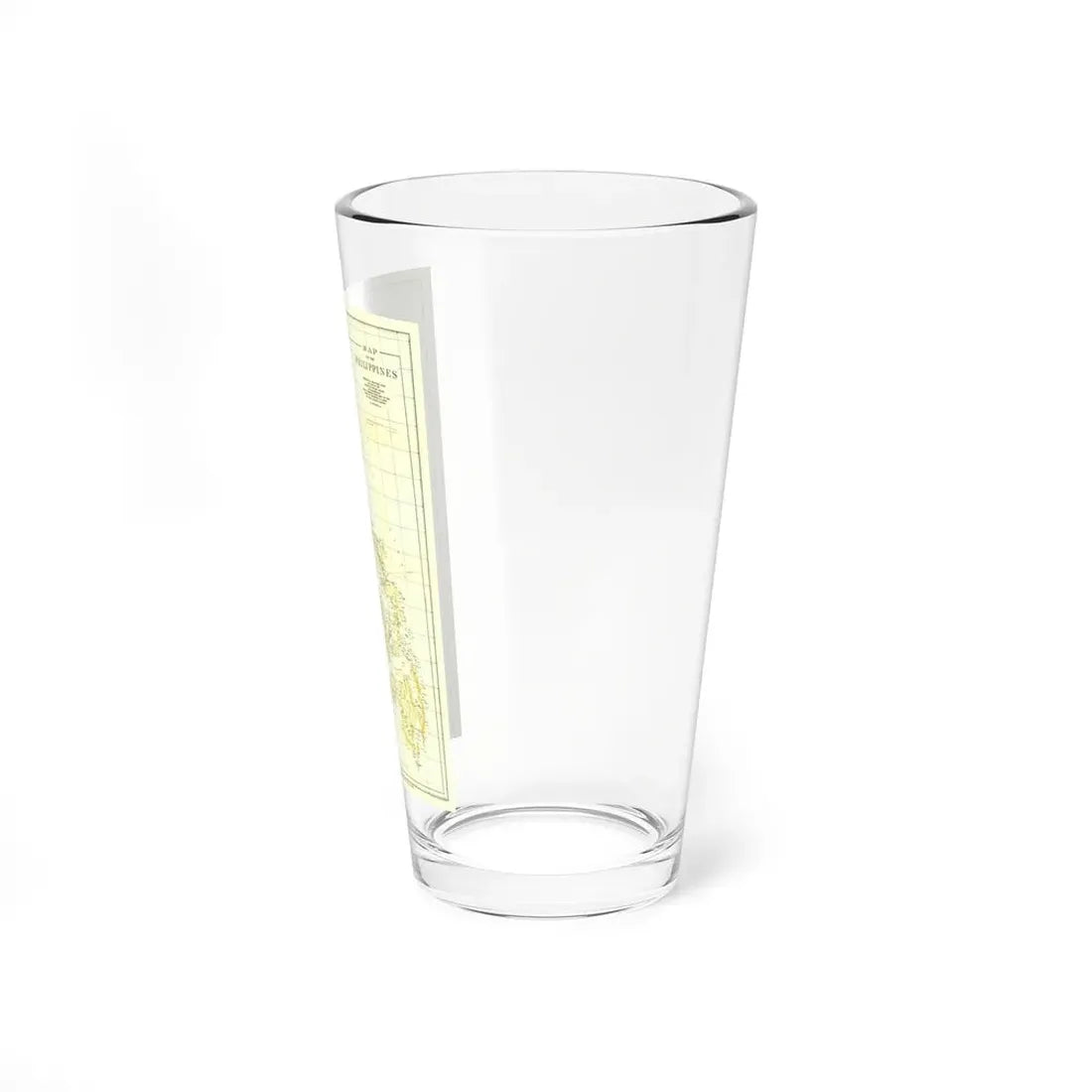 Philippines, The (1905) (Map) Pint Glass 16oz - Go Mug Yourself