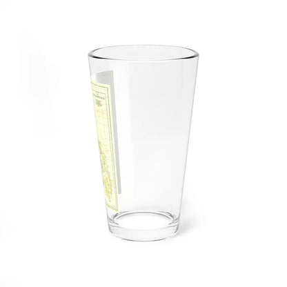 Philippines, The (1905) (Map) Pint Glass 16oz - Go Mug Yourself