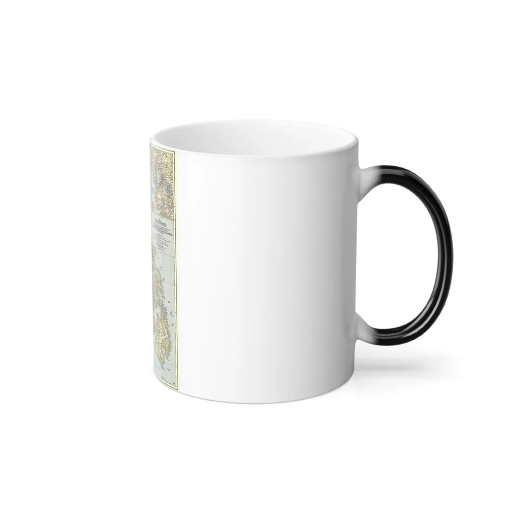 Philippines, The (1945) (Map) Color Changing Mug 11oz-Go Mug Yourself