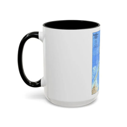 Philippines, The (1986) (Map) Accent Coffee Mug - Go Mug Yourself