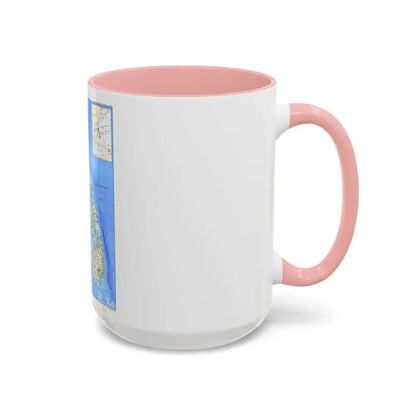 Philippines, The (1986) (Map) Accent Coffee Mug - Go Mug Yourself