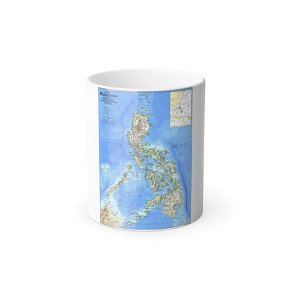 Philippines, The (1986) (Map) Color Changing Mug 11oz-11oz-Go Mug Yourself