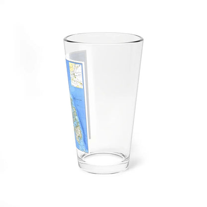 Philippines, The (1986) (Map) Pint Glass 16oz-Go Mug Yourself