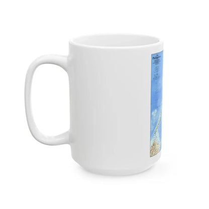 Philippines, The (1986) (Map) White Coffee Mug - Go Mug Yourself