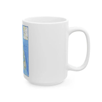 Philippines, The (1986) (Map) White Coffee Mug - Go Mug Yourself