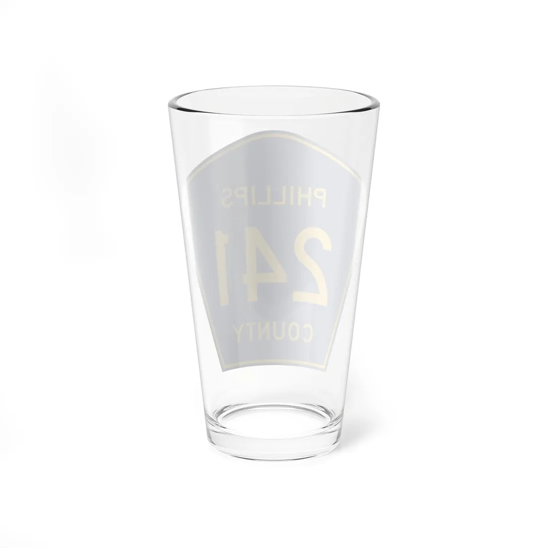 Phillips County Route 241 AR (Arkansas) (Road Sign) Pint Glass 16oz - Go Mug Yourself