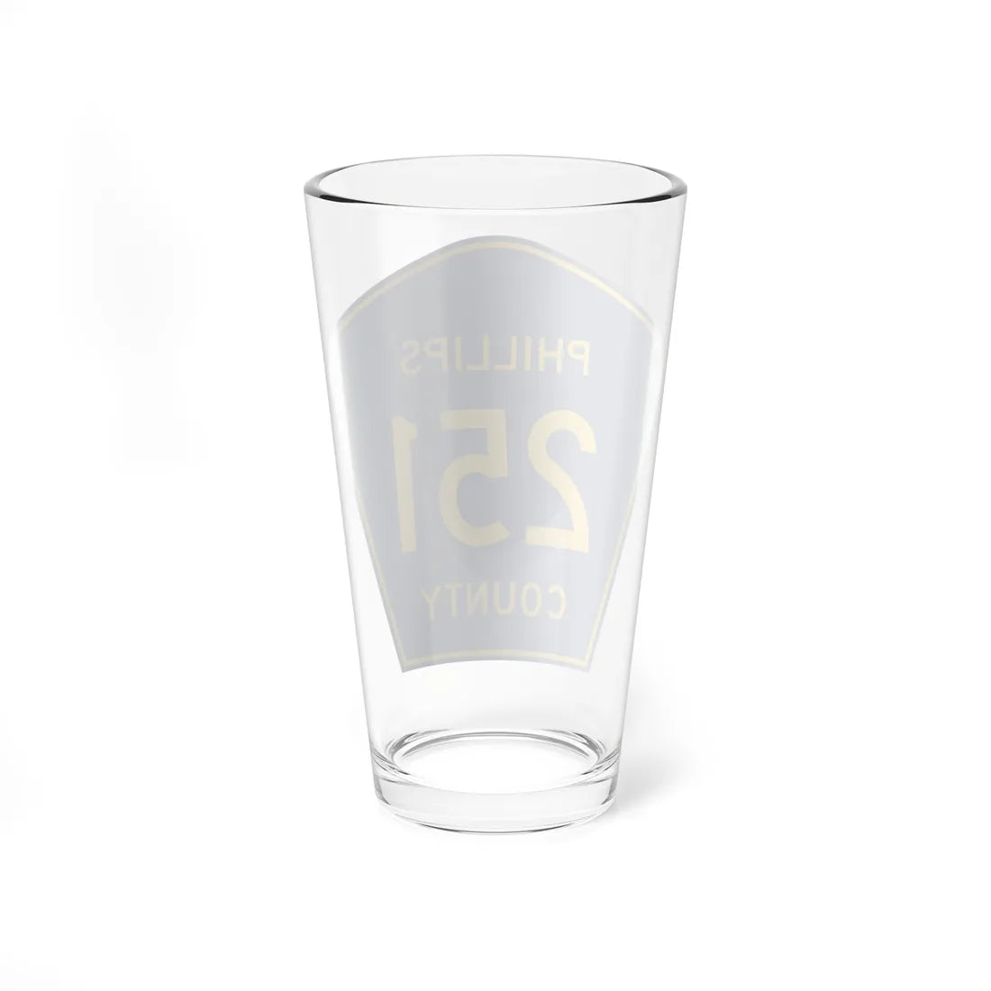 Phillips County Route 251 AR (Arkansas) (Road Sign) Pint Glass 16oz - Go Mug Yourself