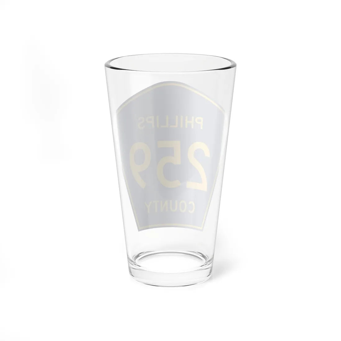 Phillips County Route 259 AR (Arkansas) (Road Sign) Pint Glass 16oz - Go Mug Yourself