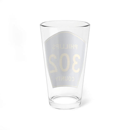 Phillips County Route 302 AR (Arkansas) (Road Sign) Pint Glass 16oz - Go Mug Yourself