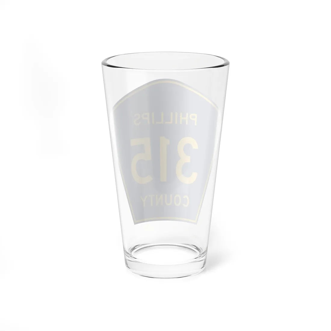 Phillips County Route 315 AR (Arkansas) (Road Sign) Pint Glass 16oz - Go Mug Yourself