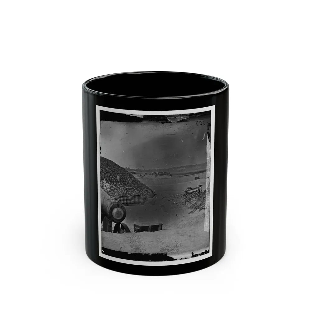 Phillips Island, S.C. Fort Beauregard (U.S. Civil War) Black Coffee Mug-11oz-Go Mug Yourself