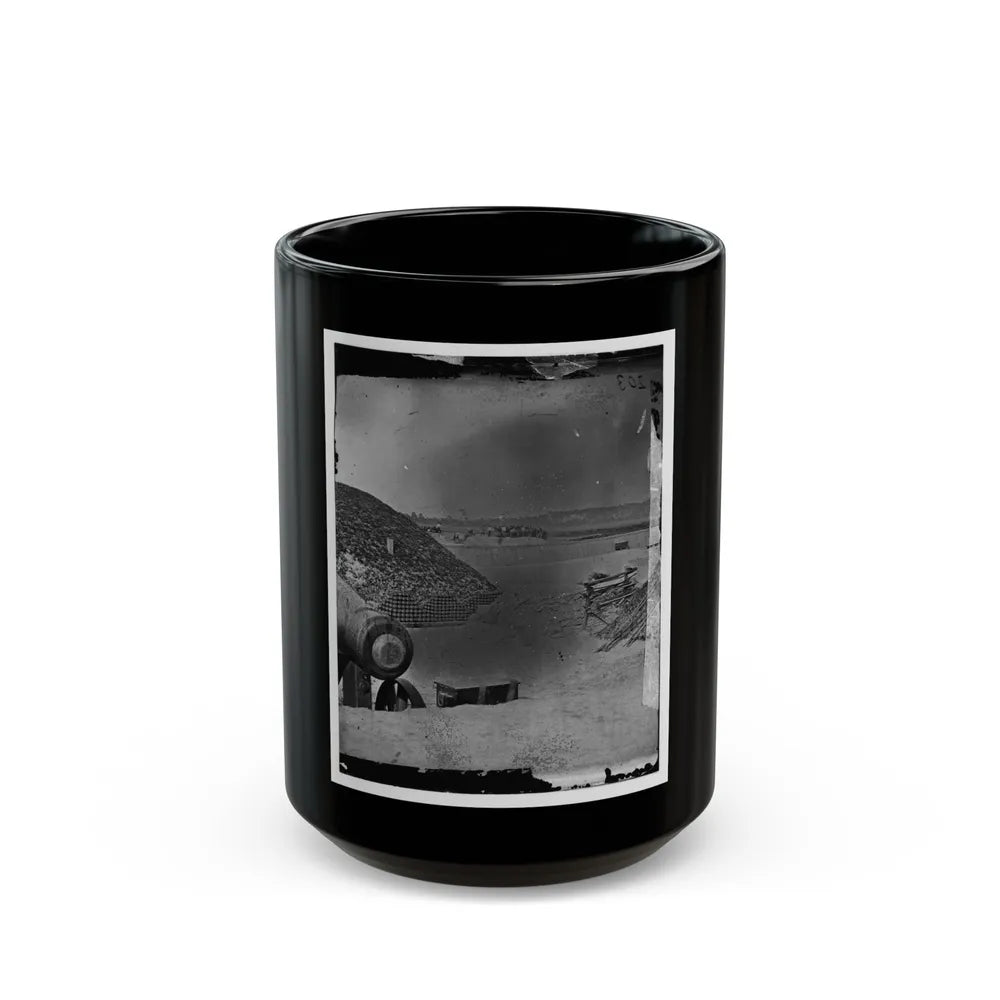 Phillips Island, S.C. Fort Beauregard (U.S. Civil War) Black Coffee Mug-15oz-Go Mug Yourself