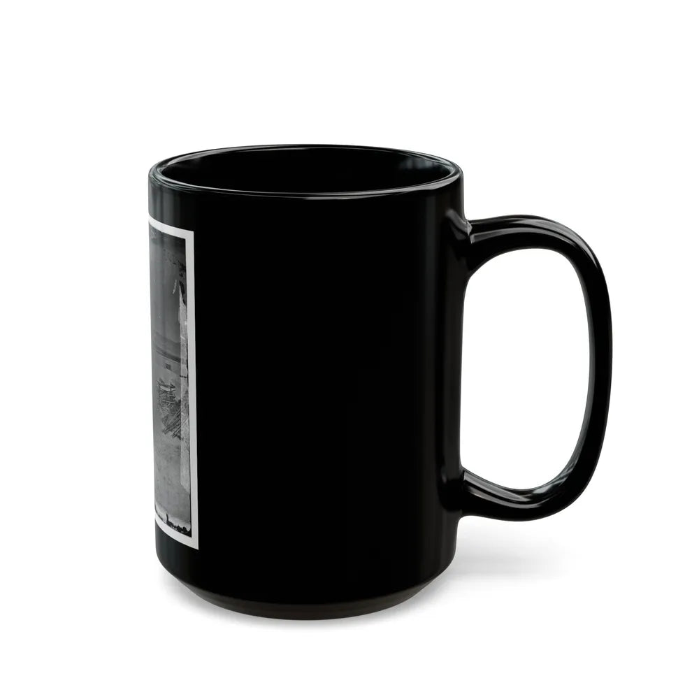 Phillips Island, S.C. Fort Beauregard (U.S. Civil War) Black Coffee Mug-Go Mug Yourself