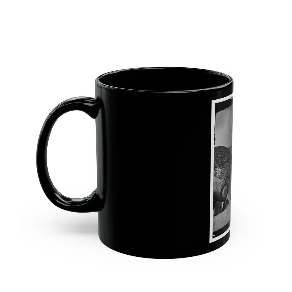 Phillips Island, S.C. Fort Beauregard (U.S. Civil War) Black Coffee Mug-Go Mug Yourself