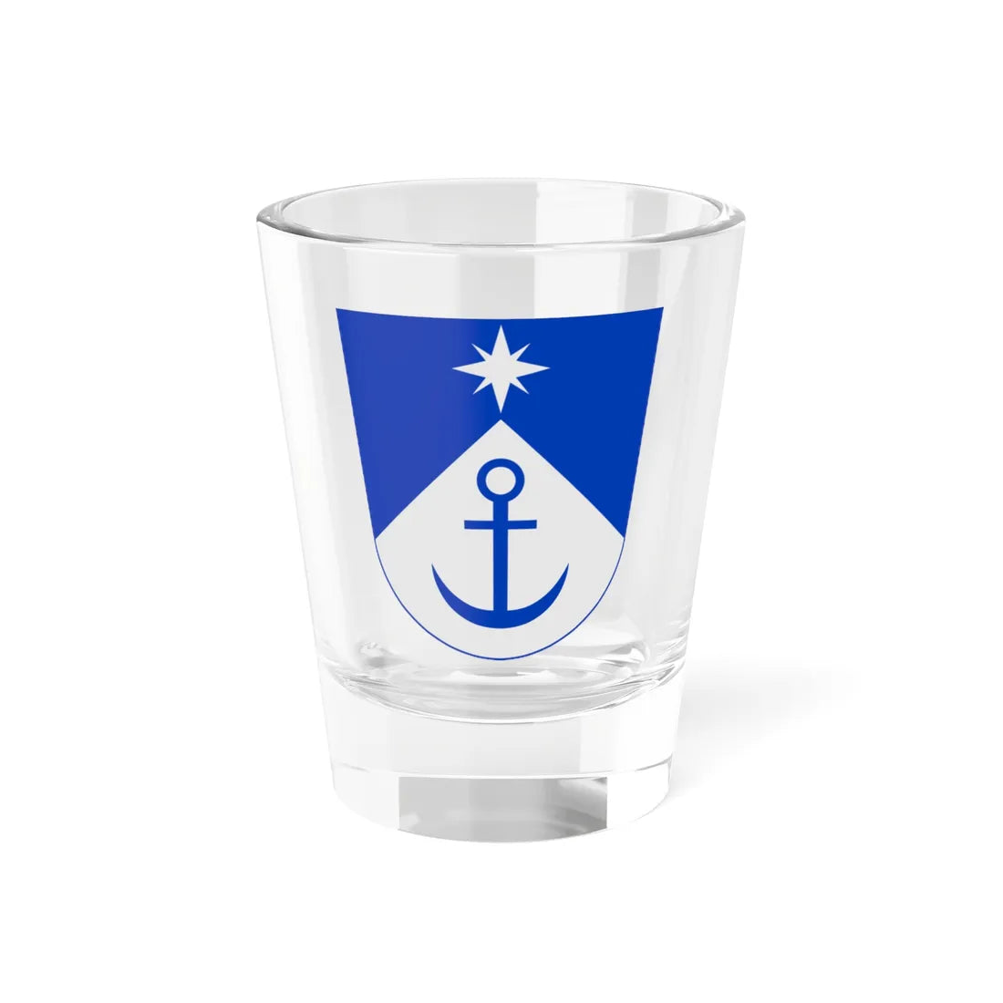 Põhja-Tallinn COA (Estonia) (Coat of Arms) Shot Glass 1.5oz 1.5oz - Go Mug Yourself