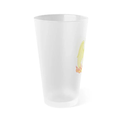 Phoenix Badge of Elizabeth I - Frosted Pint Glass 16oz - Go Mug Yourself
